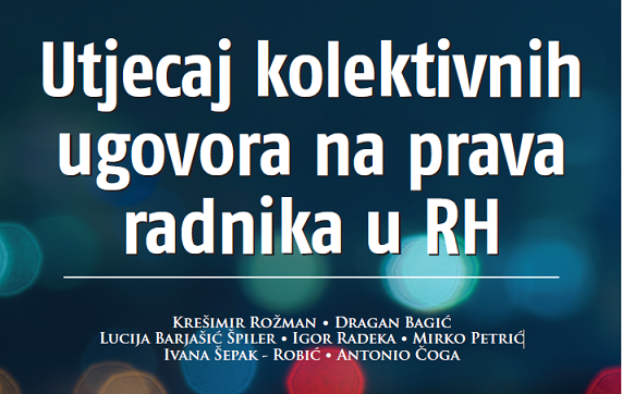Matica hrvatskih sindikata, predstavljanje publikacije „Utjecaj kolektivnih ugovora na prava radnika u RH“