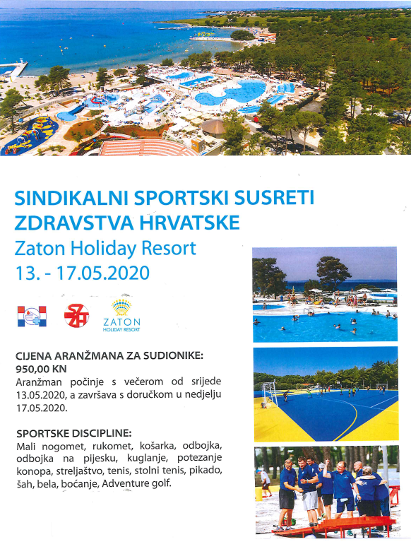 Sindikalno sportski susreti 13.-17.05.2020.